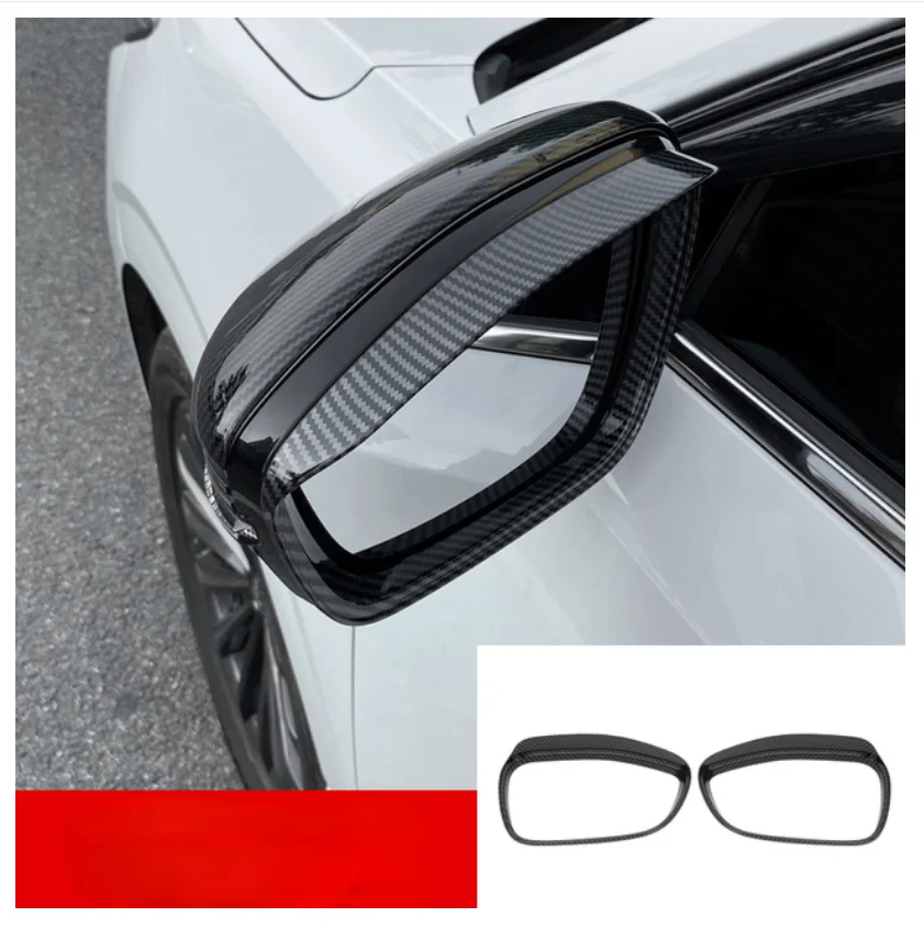 

For Changan Uni-k Unik 2021 2022 Accessories Rearview Mirror Visor Cover Decoration Car Exterior Stickers Water Proof ABS