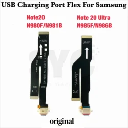 Origineel Voor Samsung Note 20 Note 20 Ultra 5G USB Opladen Board Dock Port Flex Kabel Reparatie Onderdelen