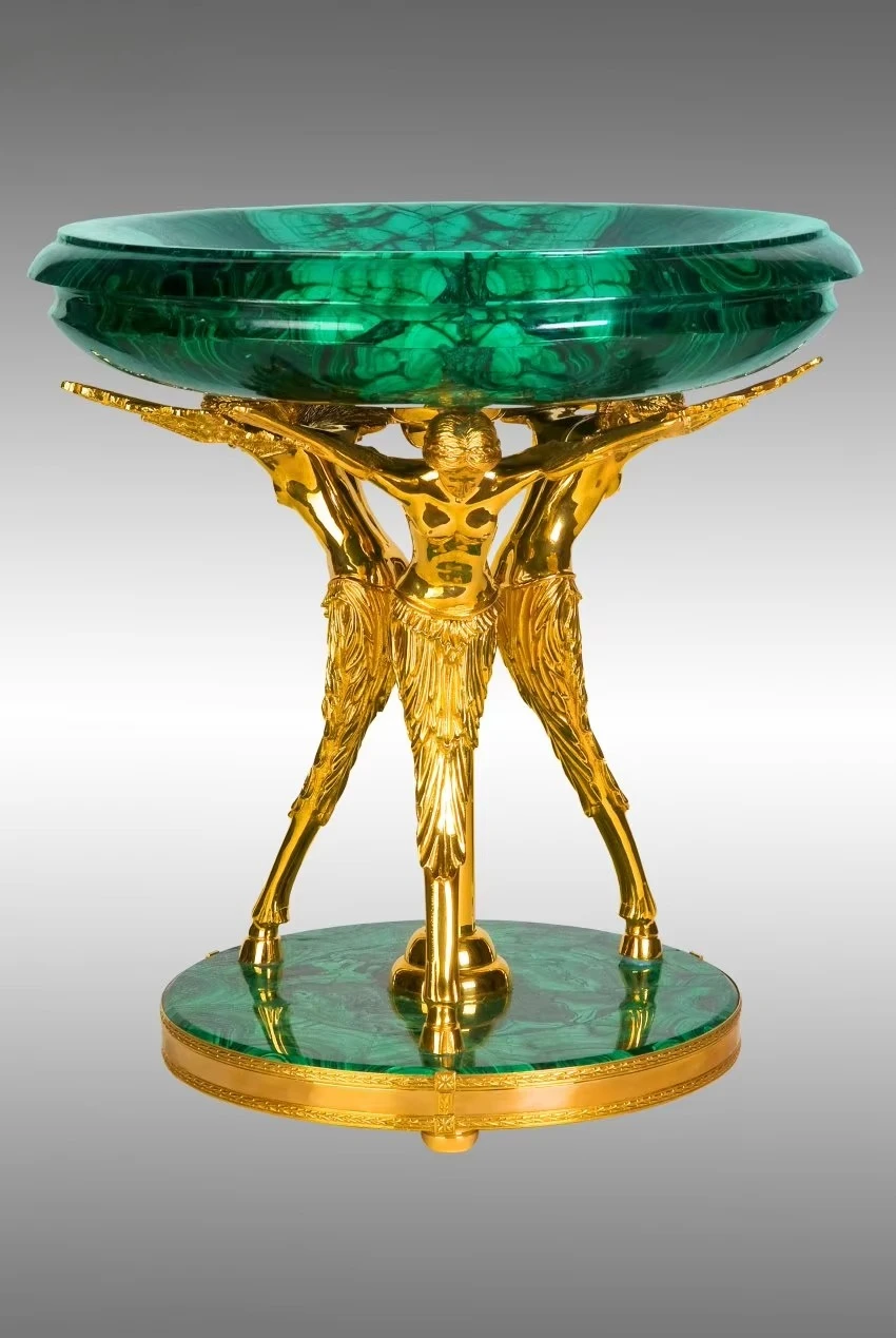 حجر الملكيت العجائب الحديث المصقول، نموذج حرفي لتزيين المنزل، الوئام الأخضر، ديكور فاخر، الأرض الغامضة