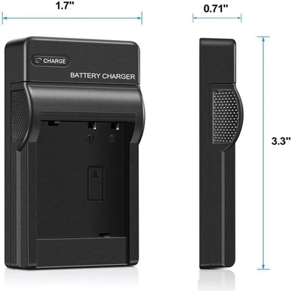 Carregador de bateria para câmera digital HP Photosmart R507, R607, R707, R717, R727, R817, R827, R837, R847, R927, R937, R967