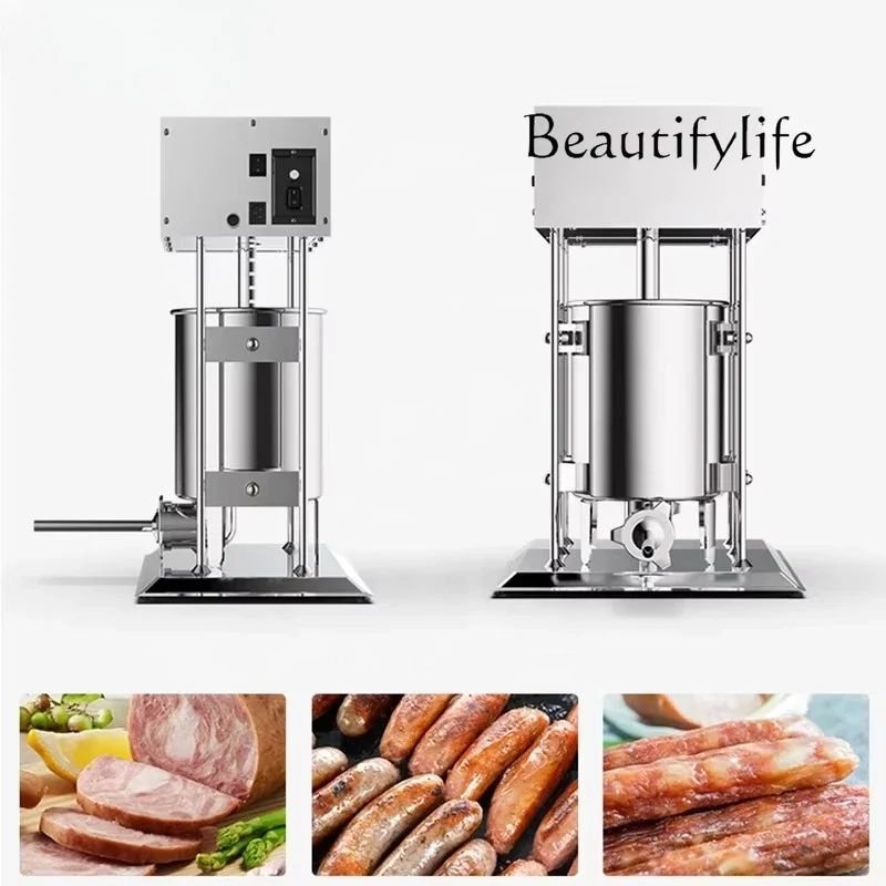 Vo Electric Sausage Stuffer Filling Making Machine Automatic Motor