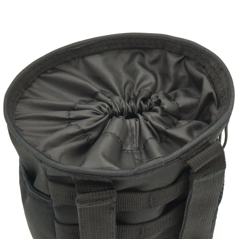 Saco de Reciclagem Portátil de Nylon, Bolsa Molle Outdoor, Mochila Pendurada, EDC Gear, Cintura, Esportes, Caça, Saco Tático, 600D