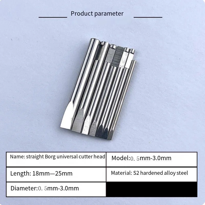 KWONG YUEN Factory Direct Watch Tools Straight  Screwdriver Eleven Pcs Screwdriver Set