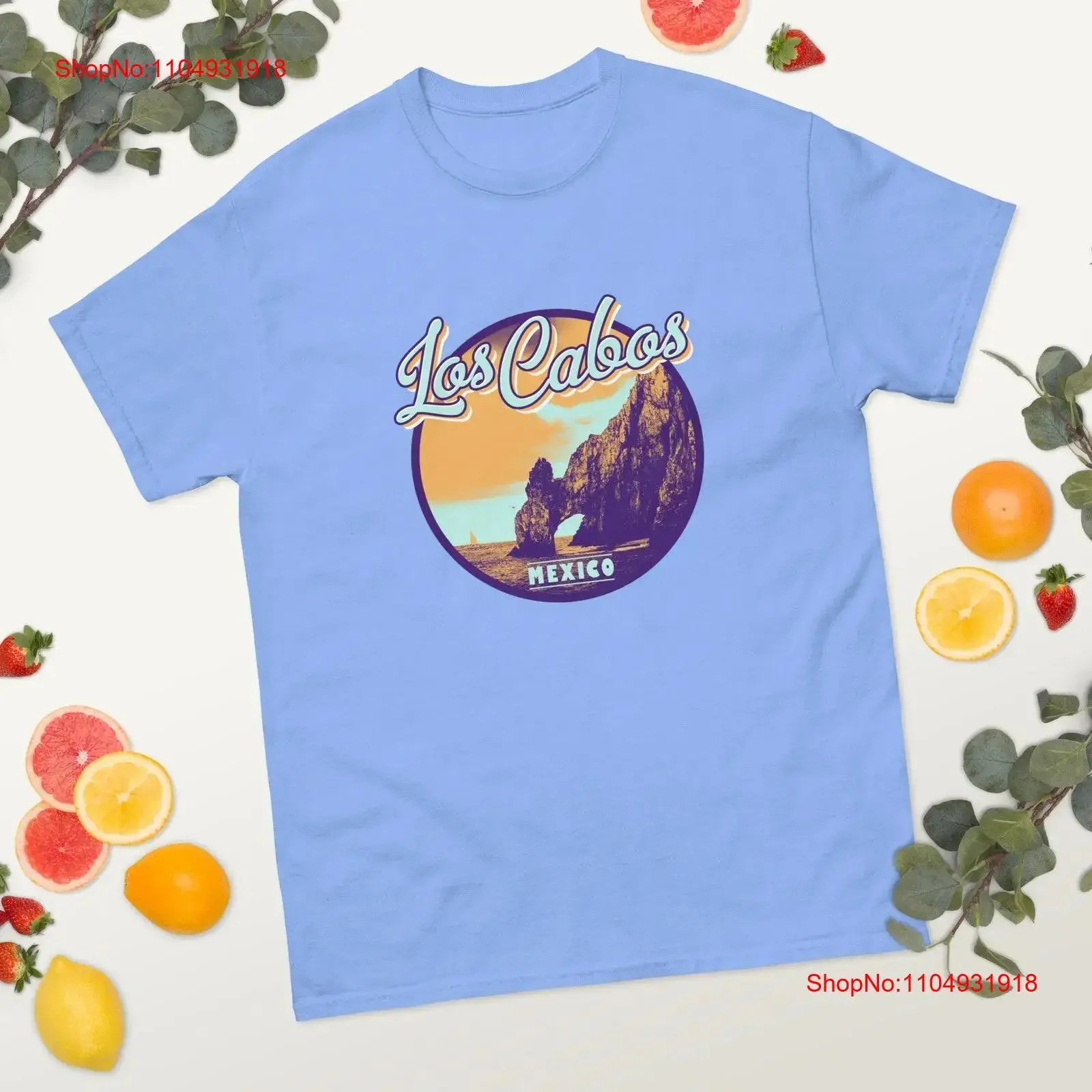 Los Cabos Mexico T Shirt Souvenir vintage Washed Slightly Unisex Casual Soft streetwear Stretched Versatile designer clothes