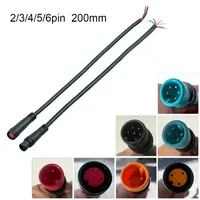 Ebike Display Connector 2/3/4/5/6 Pin Cable For Bafang Female/male Waterproof Connector Signal Line Electric Bicycle Parts