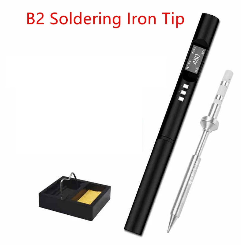 Maxgeek PTS200 Portable Electronic Soldering Iron PD100W High Power Adjustable Temperature Anti-static Soldering Iron