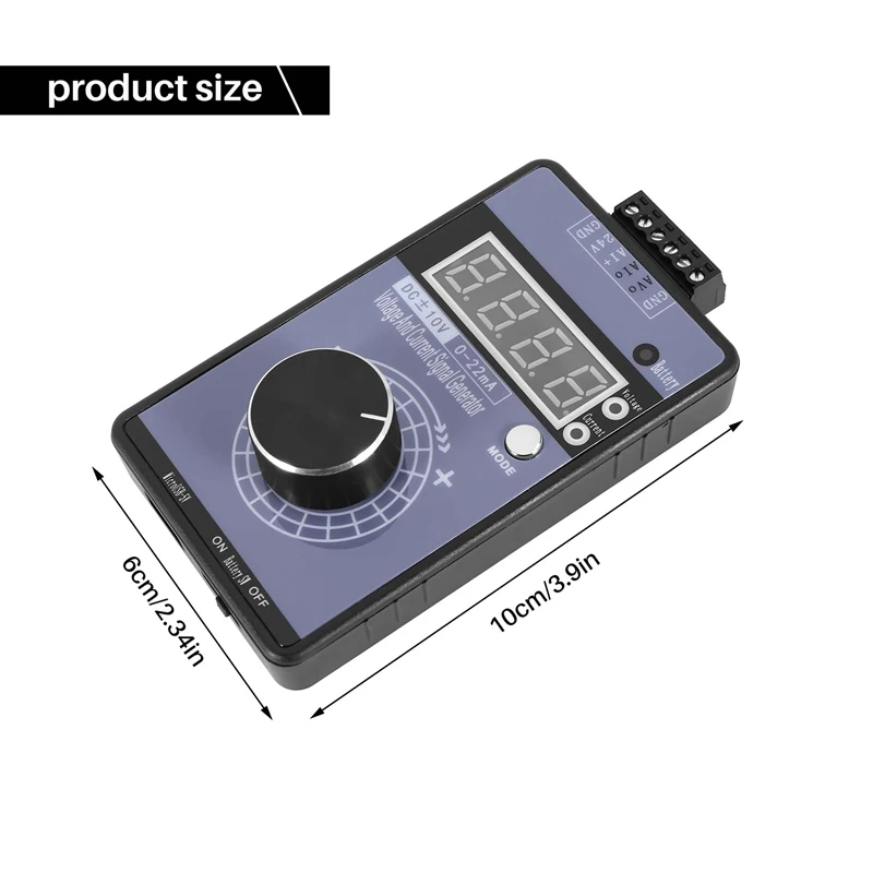 Precision 4-20MA Current Voltage Signal Generator, Analog Simulator For PLC And Panel Debugging, Frequency Converter