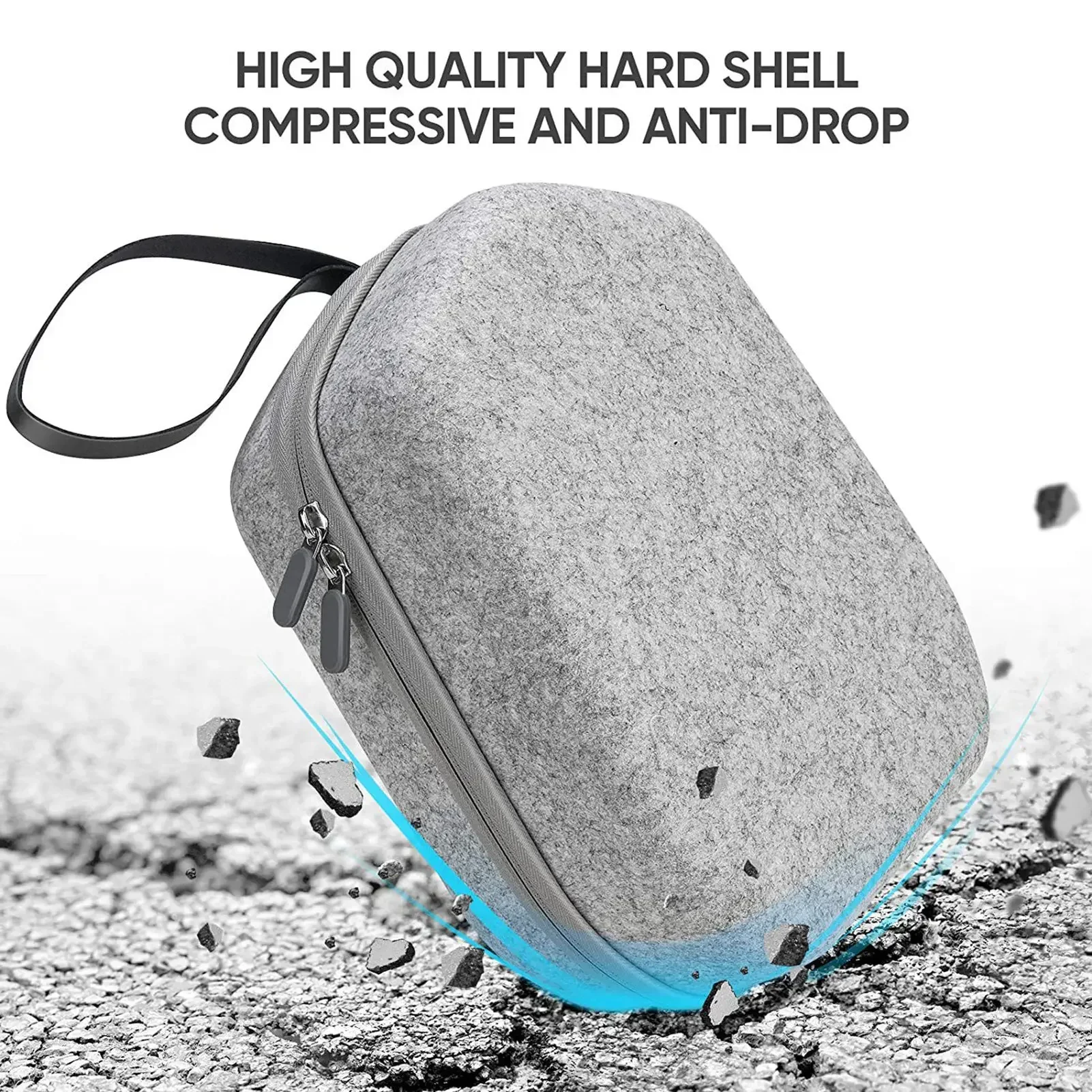 VR Storage Bag For Meta/Oculus Quest 2 Travel Carrying Case Headset Controller Hard Portable Protective Box Quest2 Accessories