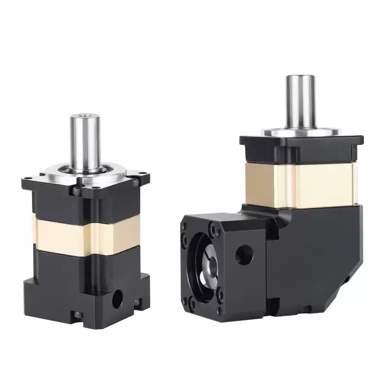 Right Angle Gearbox 90 Degree Precision Planetary Gearbox 50w/100w Servo Mema17 Stepping Motor Speed Reducer Ratio 1:4 1:5 1:10