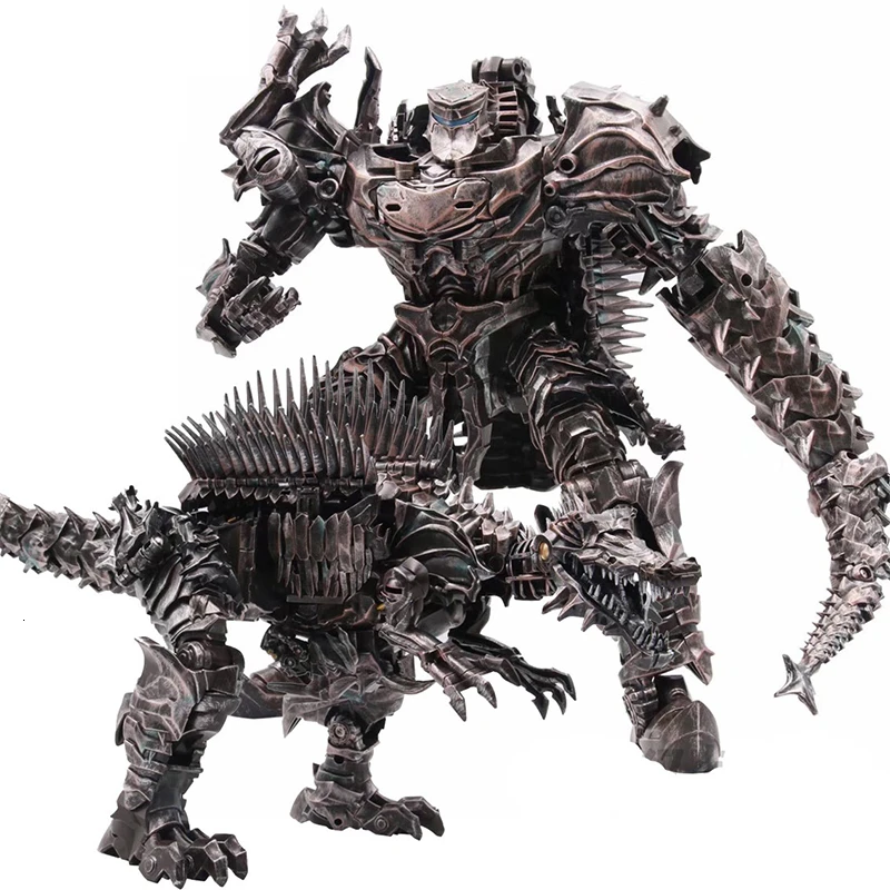 AOYI LS11 LS-11   Action Figure 37cm Scorn Dinobots Ancient Behemoth Dinosaur Movie Model Alloy Deformation Figma