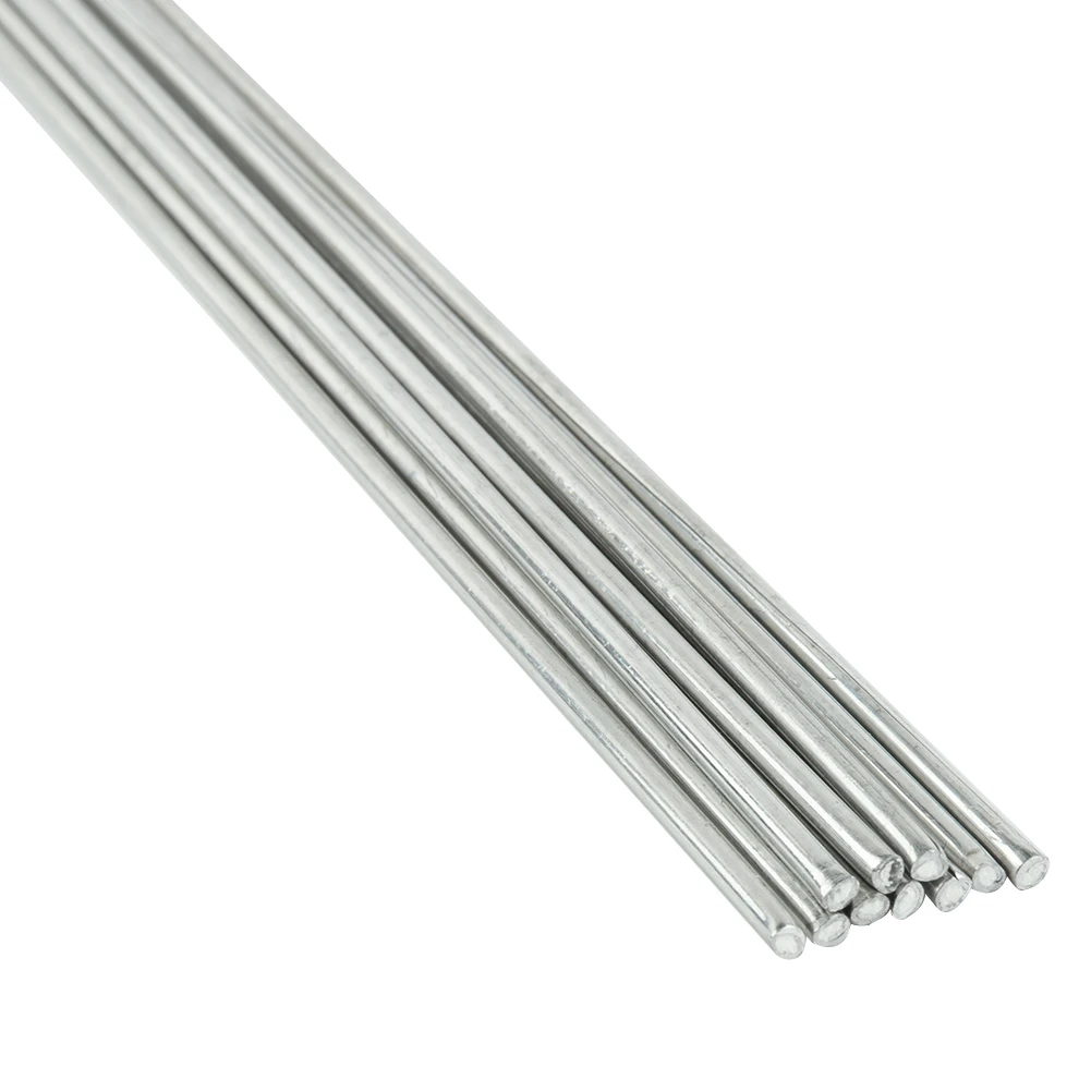 Aluminum Flux Cored Wire 330mm High Thermal Conductivity Light Weight Small Size Diameter 2.4mm Excellent Processing Performance