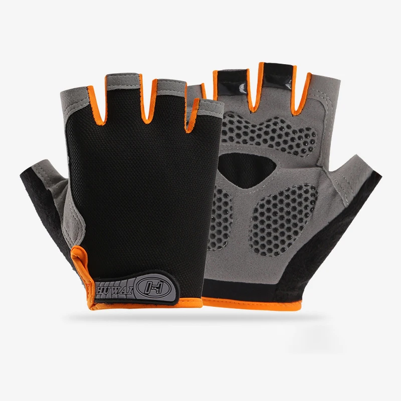

Gym Gloves Fitness Training Fingerless Men Women Bodybuilding Exercise Sports Gloves for Cycling Bicycle Anti Slip Breathable