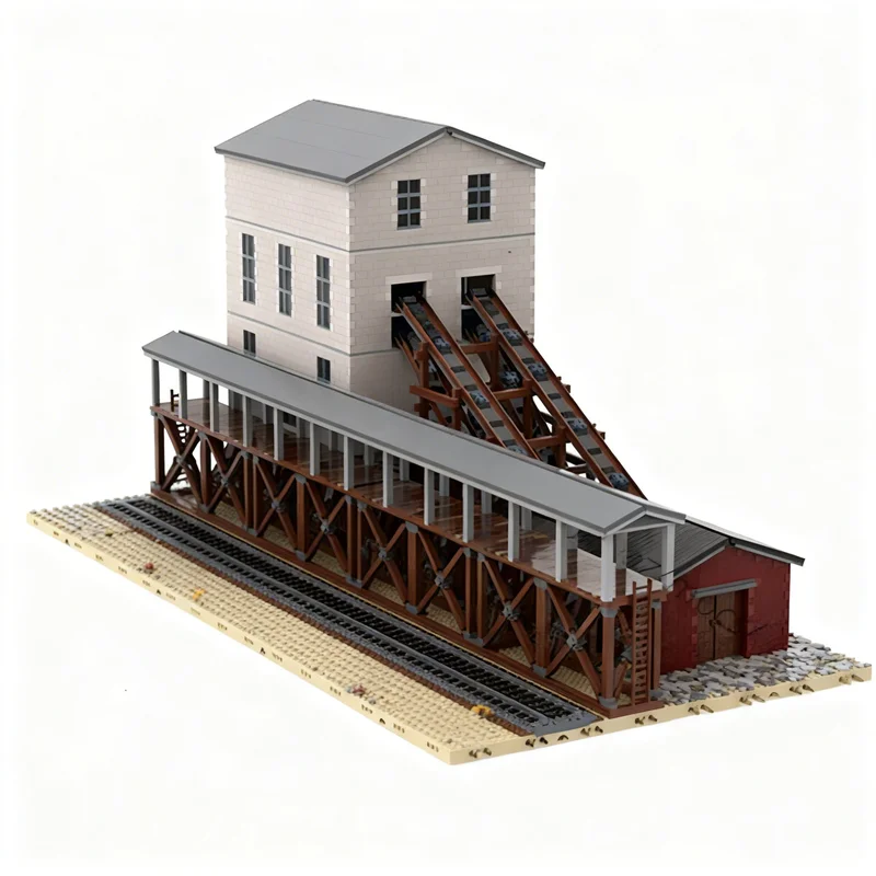 11947pcs MOC Train Icing House Platform Style 1 Model Building Blocks Christmas Gift Birthday Collection Art 3D Display Creative