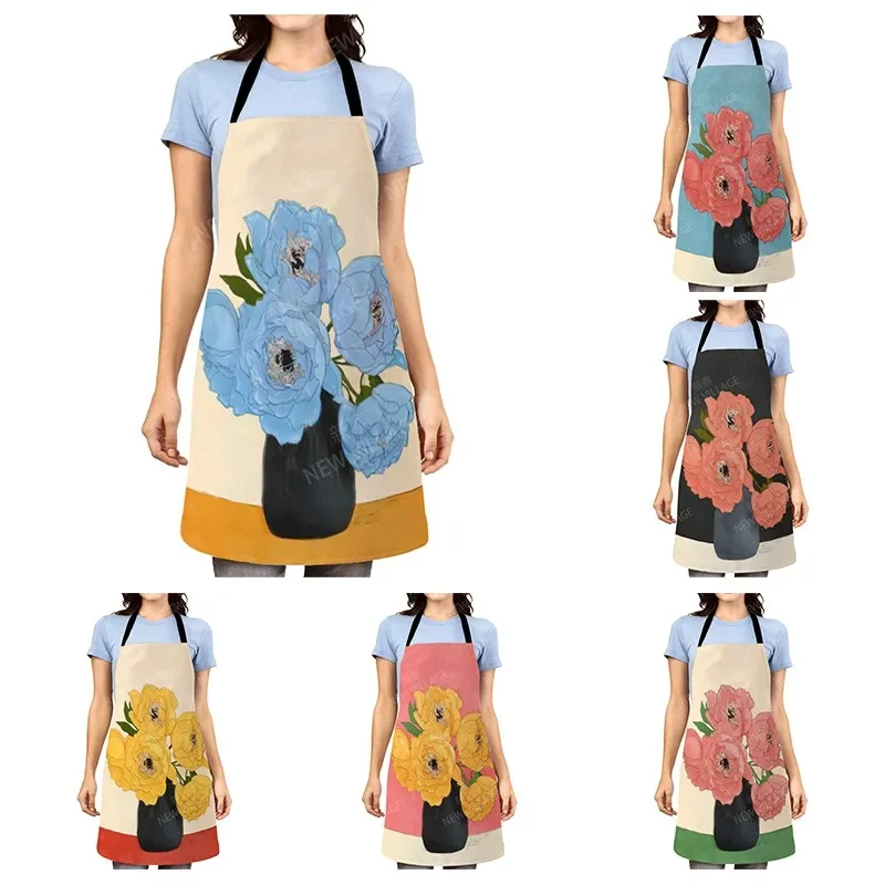 Aesthetic Women kitchen apron kids original Children Waterproof girl fashionable custom princess man waiter work apron oil proof