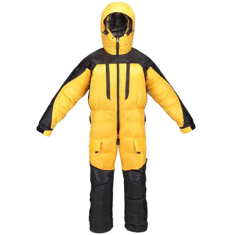 

Yellow color boy ski one piece suit waterproof snow apparel ski pants clothing for men