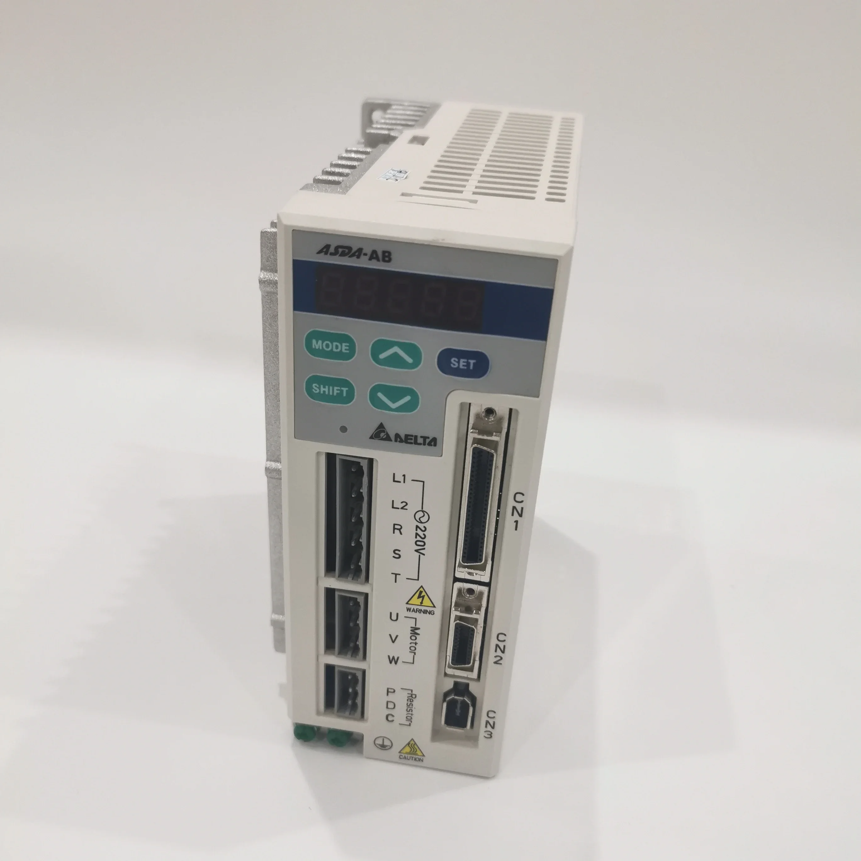 Delta ASD-A0221-AB AC Servo Drive Amplifier | 200W 1-Phase 220V 50/60Hz