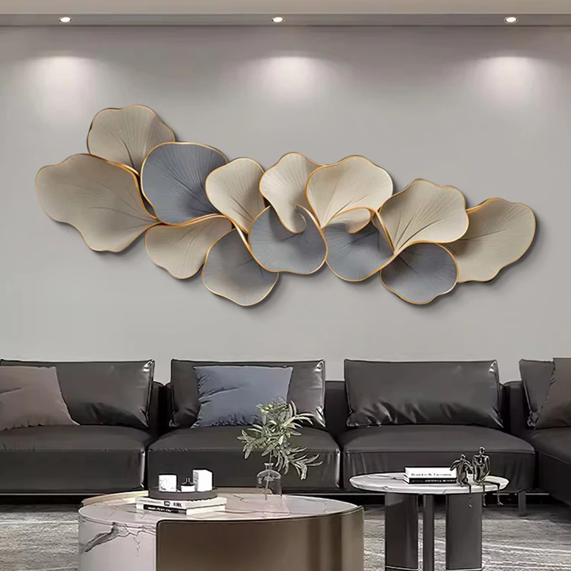 A group of harmonious living room decorative painting Chinese light luxury creative sofa background hanging painting bedside mod