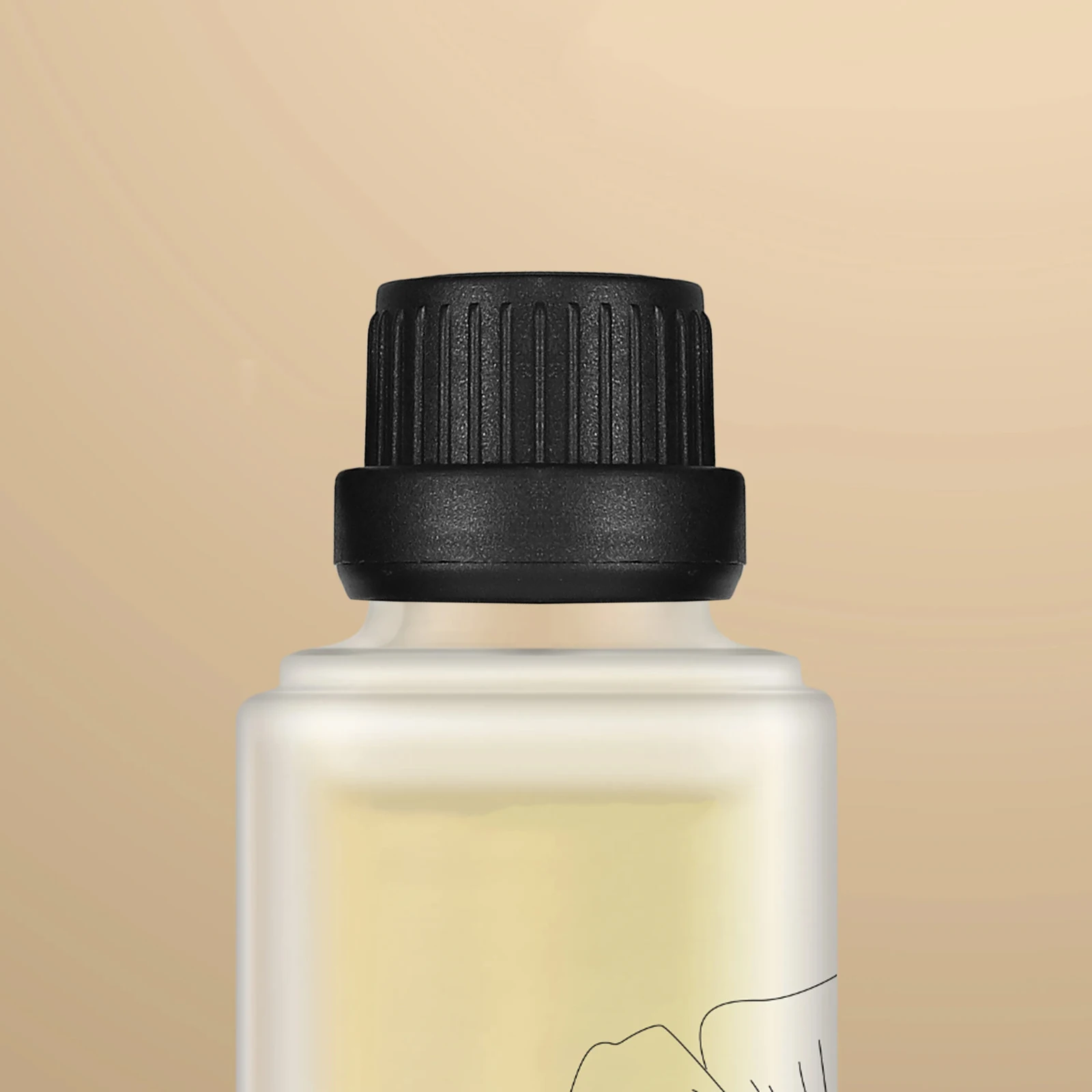 

30Pcs Essential Oil Bottle Lid With Smooth Inner Thread Large Head Anti Theft Cap For Glass Dropper Bottles Durable Design