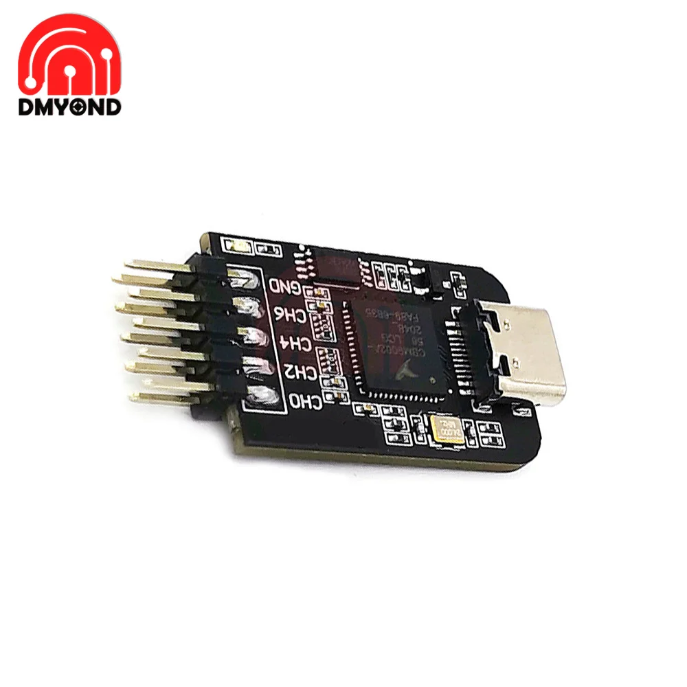 Mini Logic Analyzer Type-C InterfaceMCU ARM FPGA Debugging Tool 24m Sampling 8 Channels Analyzer Development Board Module