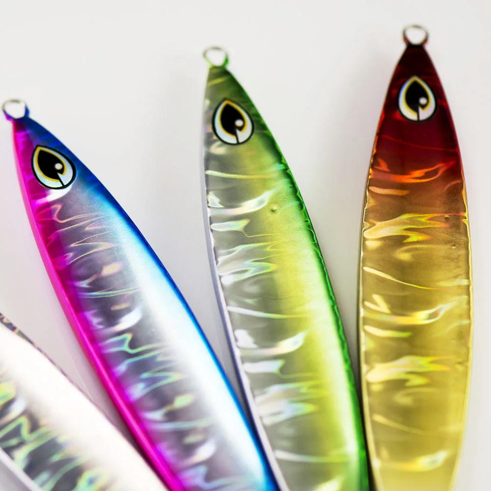 COUNTBASS 155 g 5,5 Unzen Slow Jigs Metall tiefes Salzwasser-Angelköder Snapper Vertikale Aktion – Detail 7
