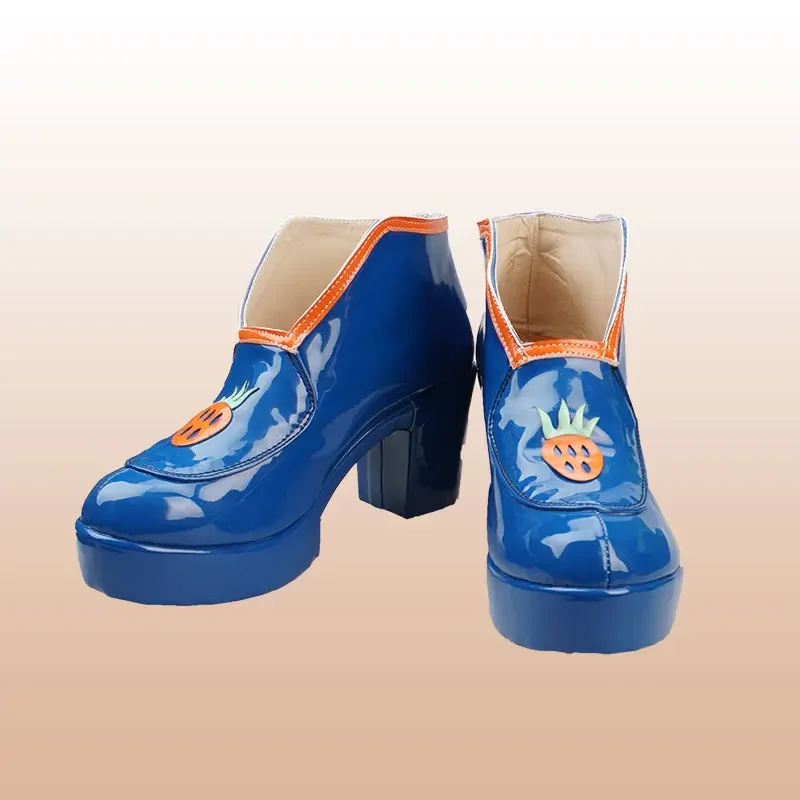 Anime JoJos Bizarre Adventure Pannacotta Fugo Cosplay Schuhe PU Leder Schuhe Cosplay Prop Halloween Stiefel Nach Maß