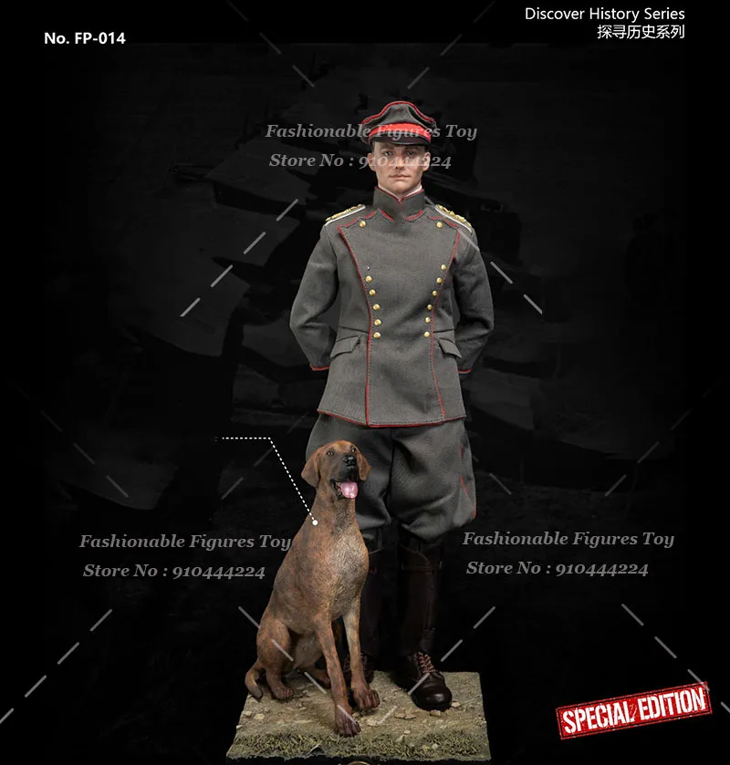 Facepoolfigure FP0014 1/6 Men Soldier Ace Military War Pilot Full Set 12Inch Action Figure Model Toys Military War Collection