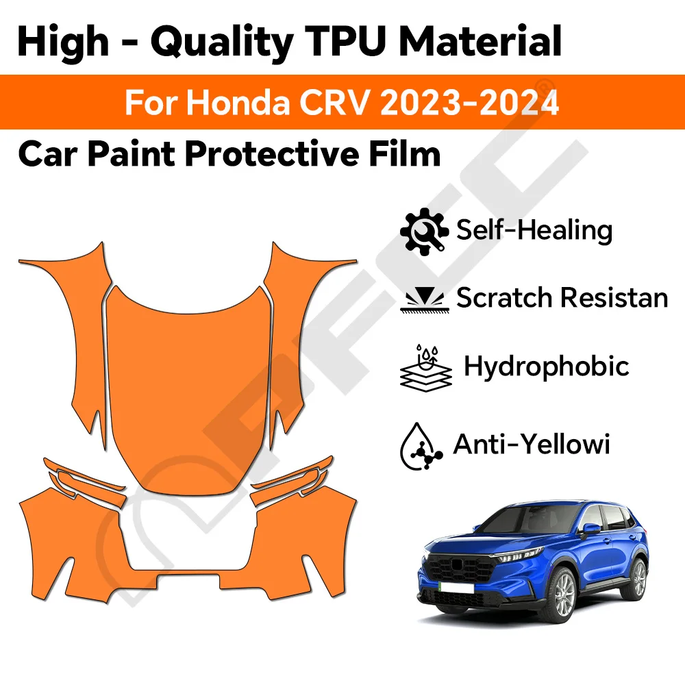 

Pre-cut For HONDA CRV CR-V 2023-2025PPF Bra 8.5Mil TPU Anti-scratch Paint Protection Film Car Body Clear Kit Resistant Cover