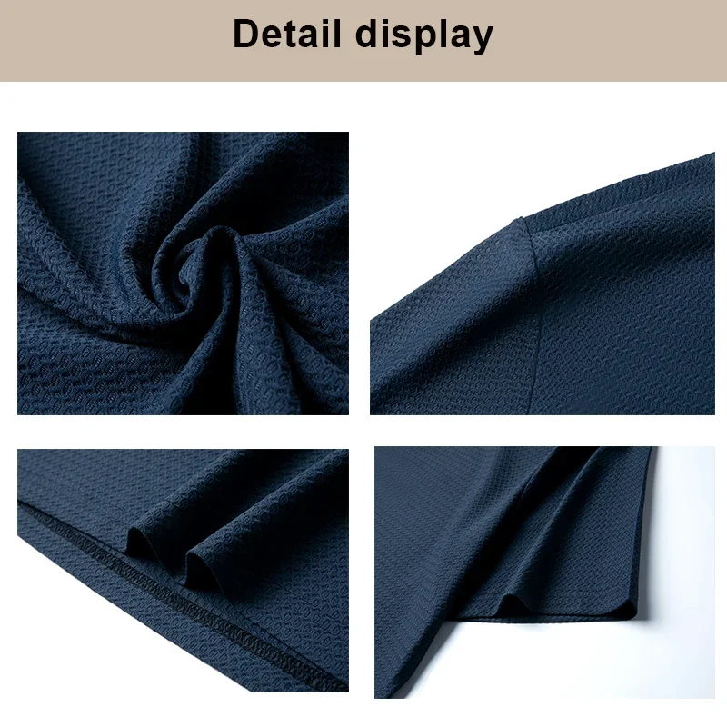 Men's Versatile Seamless Men's Comfortable Casual Lapel Shirt Slim Fit Fashion Top