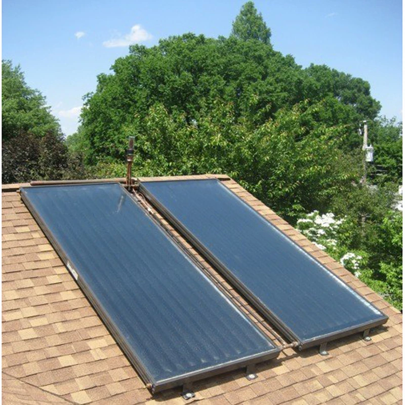 2026 Rooftop Flat Plate Panel Solar Water Heater Solar Collector Prices for Split Solar Water Heating System in Cold Areapromote