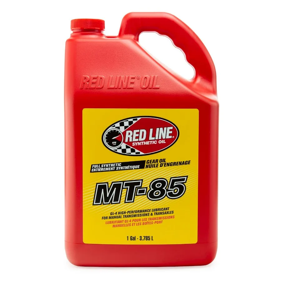 

Red Line 50505 MT85 Manual Transmission 75W85 GL4 Gear Oil 1 Gallon