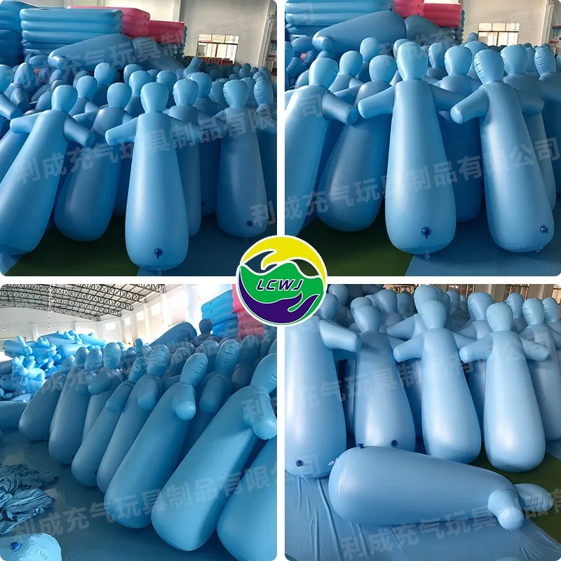 Adult emotional relaxation catharsis inflatable humanoid catharsis human percussion column boxing column