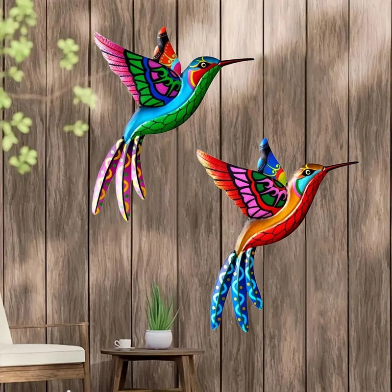 New Stylish Metal Bird Wall Art Decor For Your Living Room Home Decorations