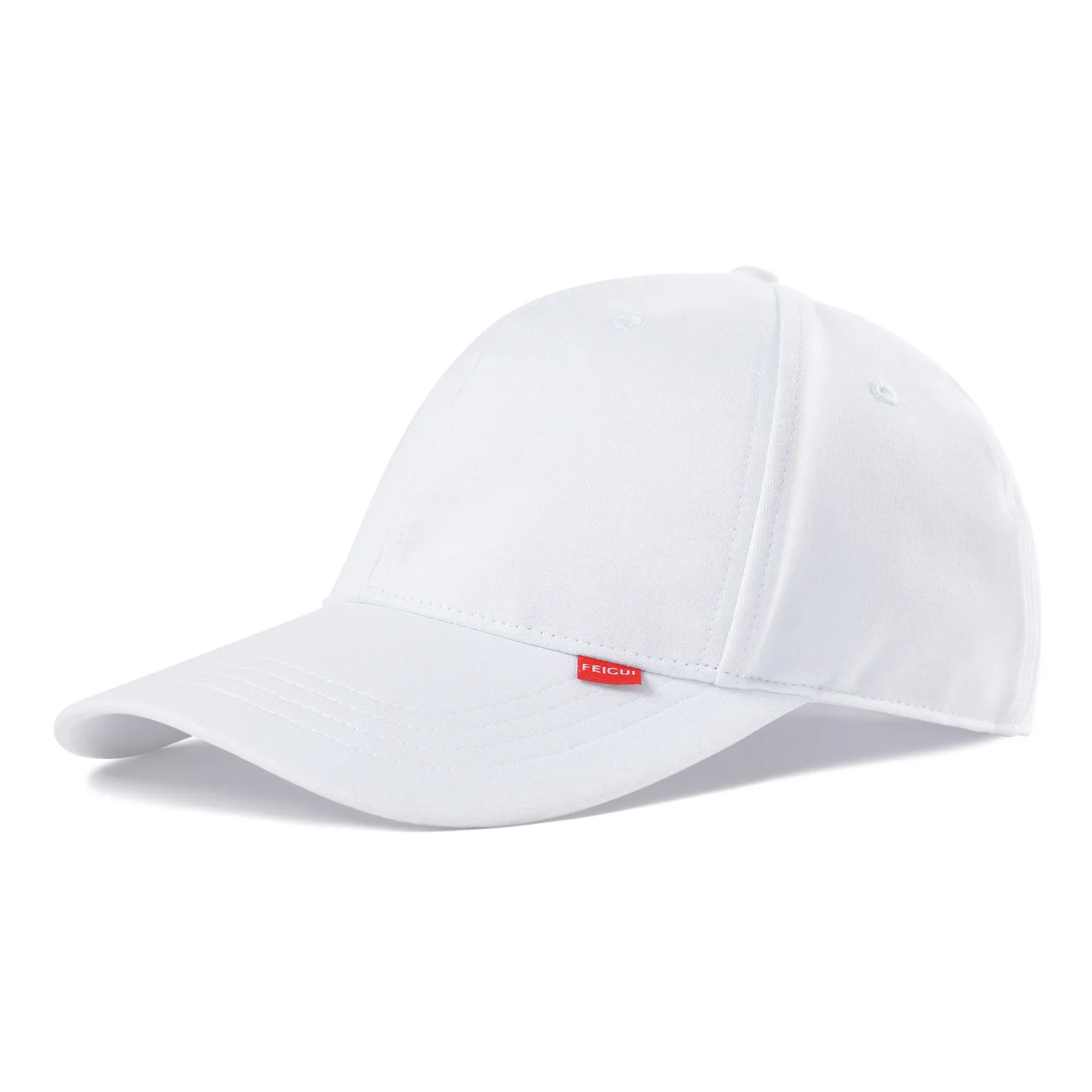 

FEICUI Adjustable Baseball Cap Unisex Cotton Dad Hat Snapback Streetwear Cap in Black White Red Blue Gray for Men And Women