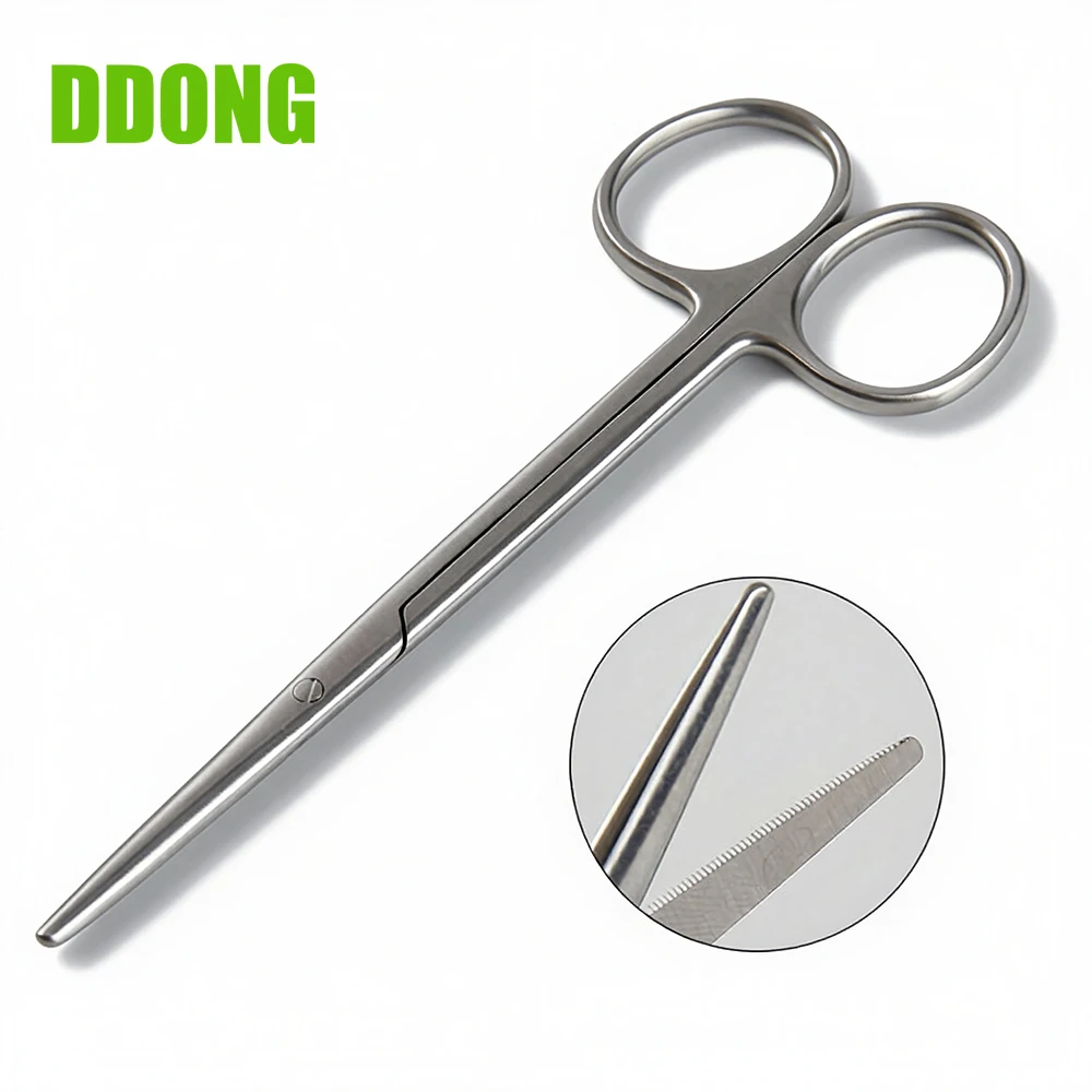 Ultra-fine Surgical Scissors, Pet Soft Tissue Instruments, Veterinary Surgical Tools, High-quality Stainless Steel Material view 6
