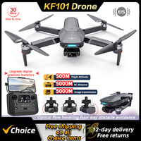 KF101 Max Drone FPV 4K HD Camera 360° Laser Obstacle Avoidance Brushless Motor GPS Return Parking Apron RC Quadcopter Drone Toys