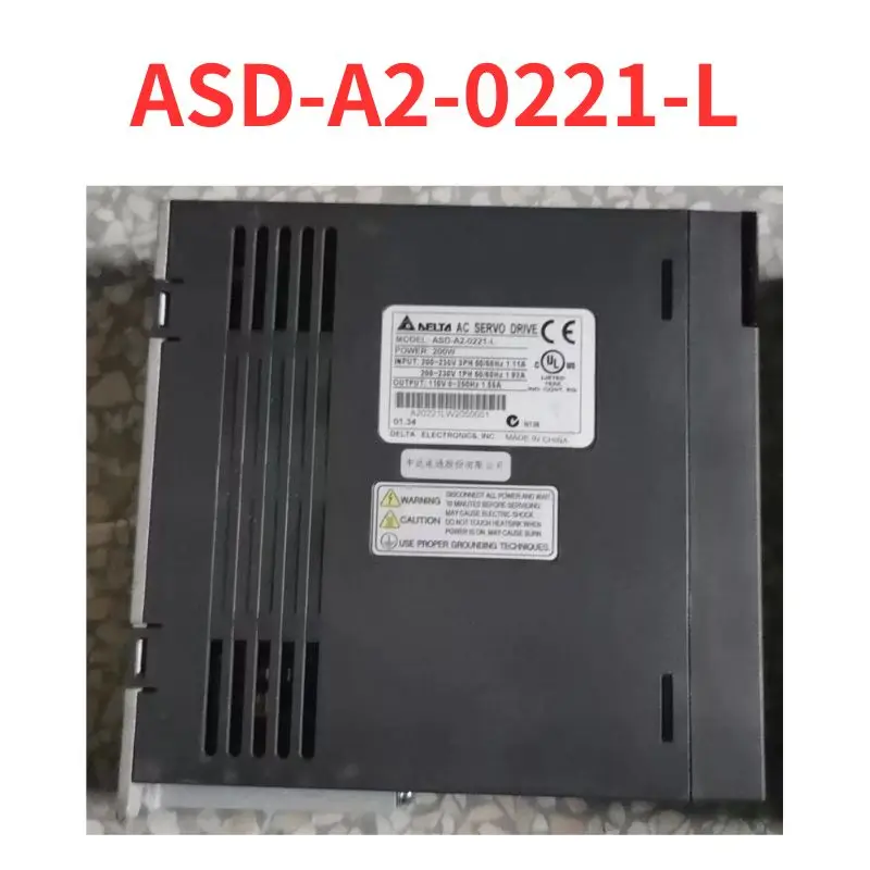 

Second-hand ASD-A2-0221-L Servo Driver tested OK