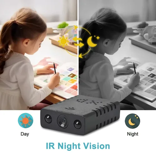 Imagen 2 del producto XD 1080P WiFi Mini cámara videocámara inalámbrica inteligente cámara IP cámara deportiva visión nocturna protección de seguridad remota grabadora de vídeo