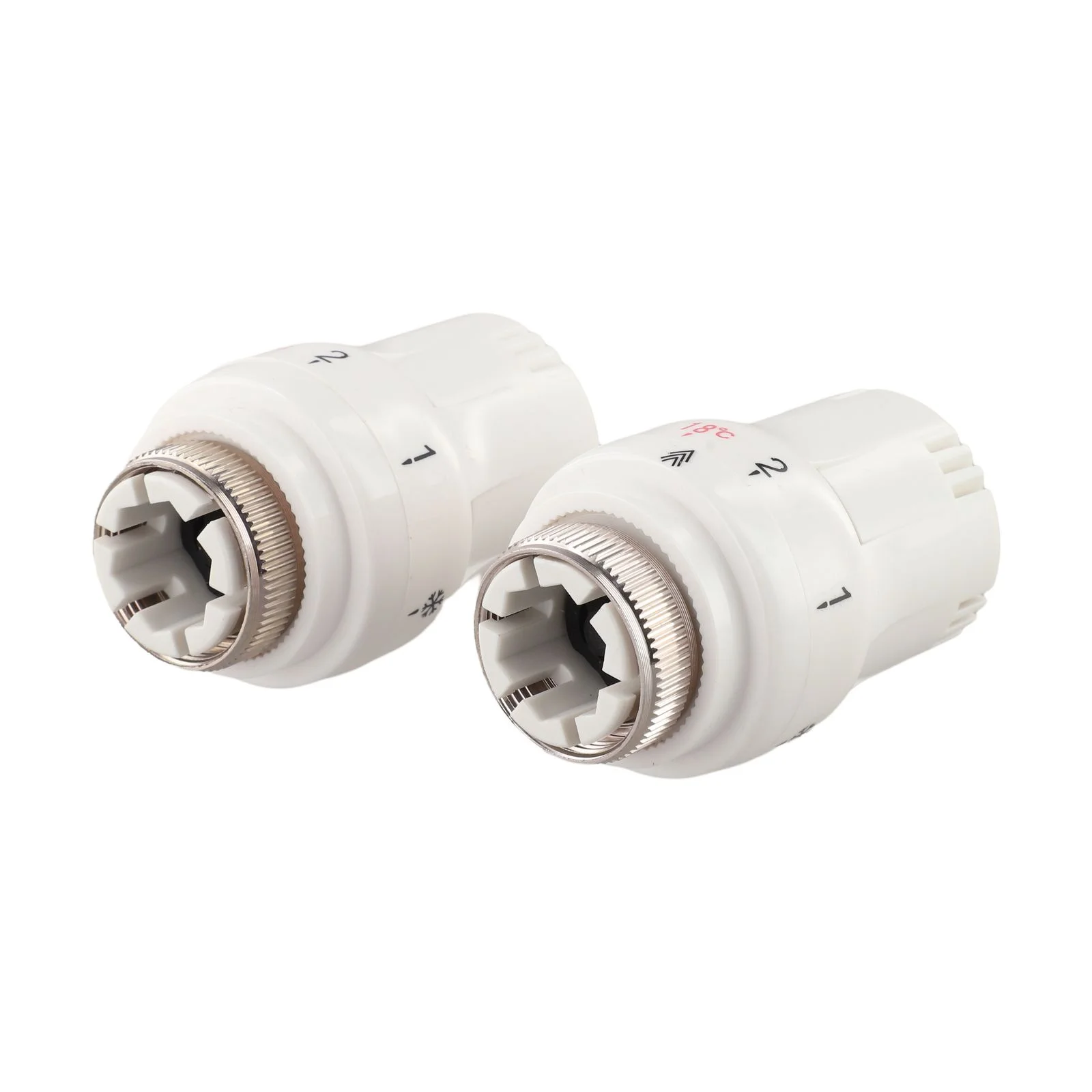 2pcs Radiator Thermostatic Valve Thermostatic Head Radiator Thermal Head Controller Radiator M 30 X 1.5 Radiator Thermostat Head