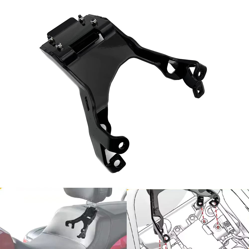 

For Indian Challenger Pursuit Dark Horse Limited Etc 2020-2024 Motorcycle Front Driver Rider Backrest Mounting Seat Accessories