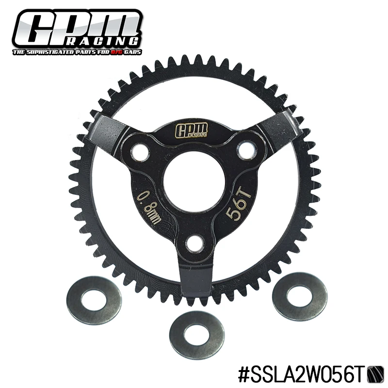 GPM CS Spur Gear 56T/86T For TRAXXAS 1/10 F-150 SVT Raptor Bandit XL-5 Slash Mudboss