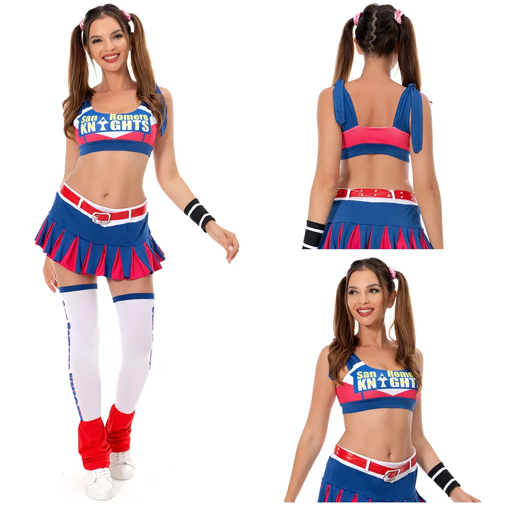 Lollipop Juliet Starling Ladies Halloween Cosplay Party Role Play Clothing Costume Chainsaw Anime Game Women Fantasia Outfit