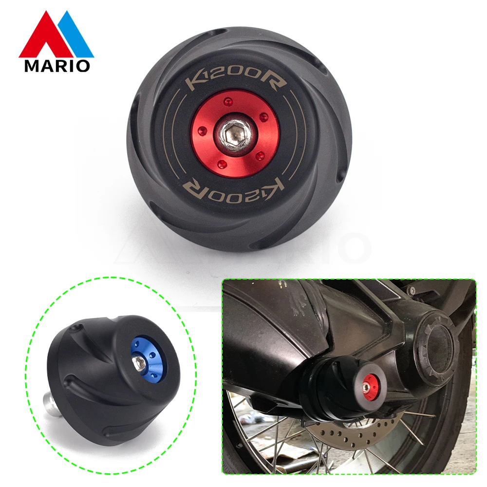 

For BMW K1200R K1200S K 1200 R K 1200S 2005-2008 Wheel Protection Motorbike Crash Pads Falling Protector Frame Slider