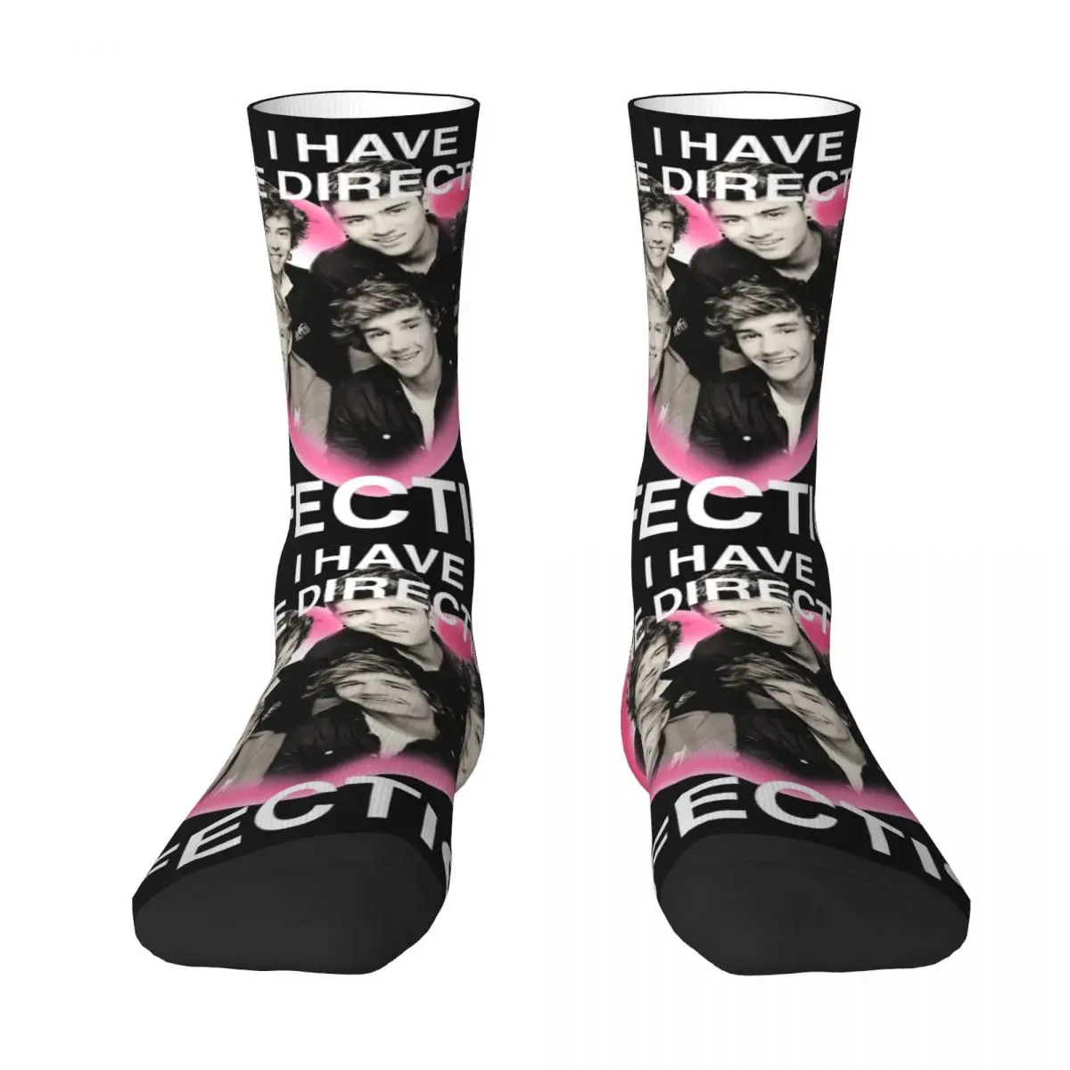 I Have A One Infection Direction Music Pop Band Socks Kawaii Stockings Men Medium Soft Cycling Socks Autumn Anti-Slip Socks