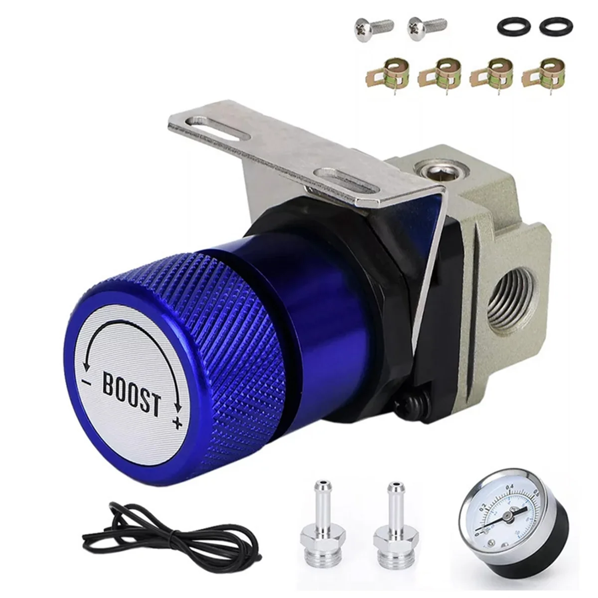 

Blue JDM Universal Manual Turbo Boost Controller 1-150 PSI Gauge for SR20DET