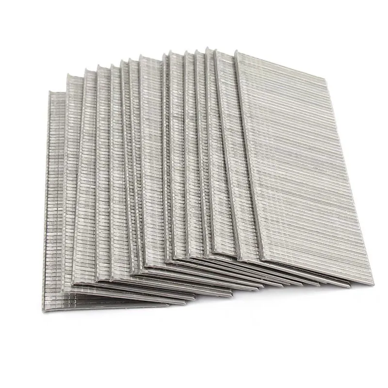 304 Stainless Steel Straight Nails - Assorted Styles including F30 F25 F20 F15 T38 T50 Nail Code Format for Various Applications