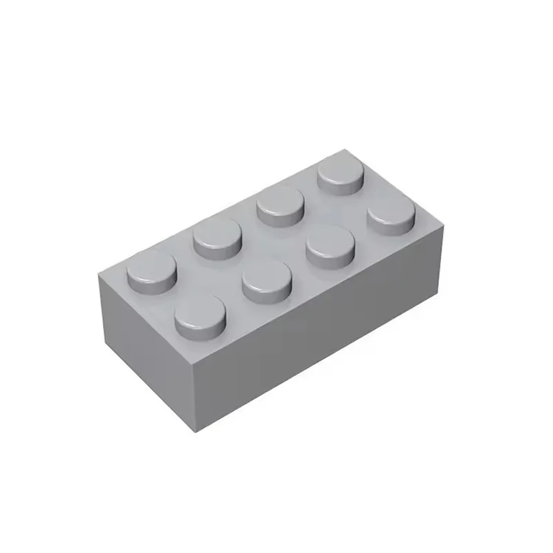 50 Stück 3001 2x4 Bausteine, modulare GBC-Spielzeugbausteine in Großpackung für technische MOC-Spiele, kompatible Geschenke, Vent – Detail 1