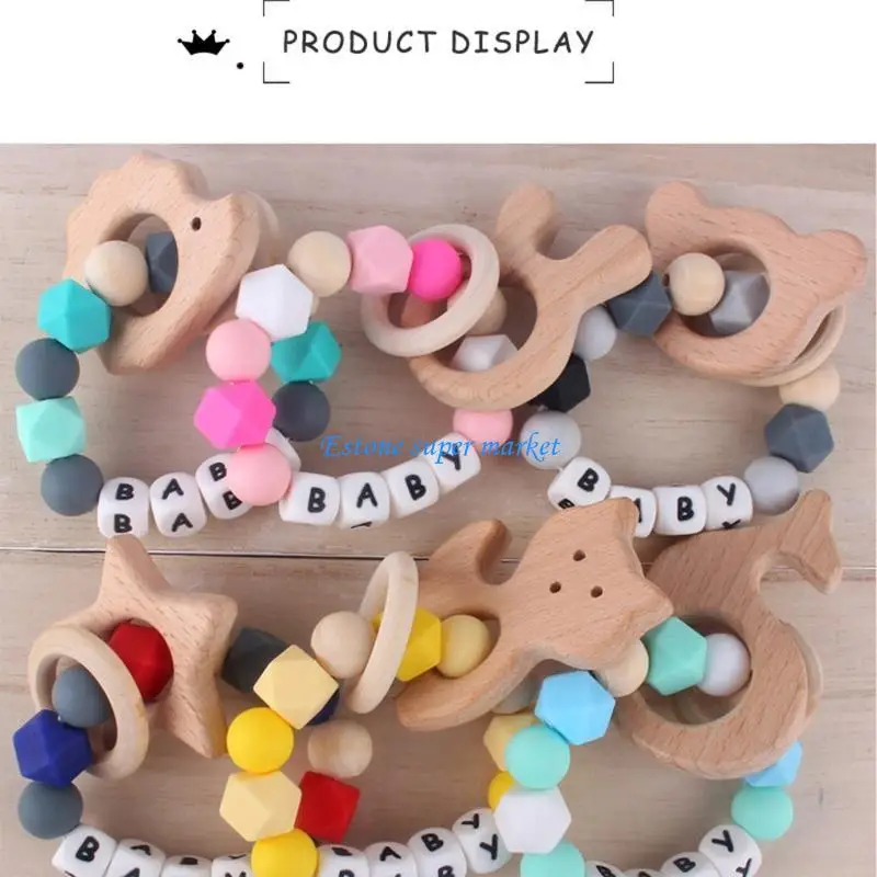 090B Bransoletka dla niemowląt Zabawka na rękę Trening dłoni Zabawki sensoryczne Zabawki