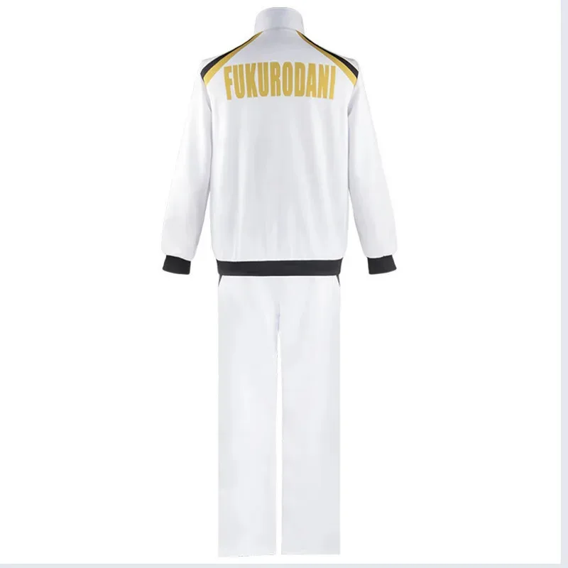 

qq78Request7Haikyuu!! Костюм для косплея Fukurodani Academy Котаро Бокото, куртка + брюки, униформа Akaashi Keiji, Джерси, волейбольная команда