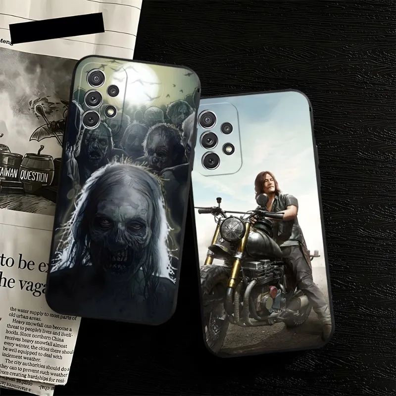 The Walking Dead Phone Case For Samsung A34 A52 A53 A51 A14 A50 A33 A13 A22 A31 A54 A03S A21 A81 A24 Silicone Back Cover