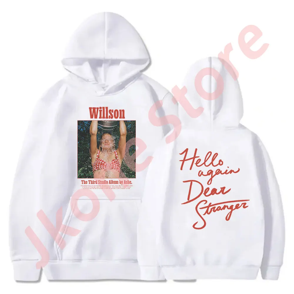 

Ashe Willson Album Merch Hoodies Singer New Logo Pullovers Women Men Fashion Casual Streetwear Sweatshirts